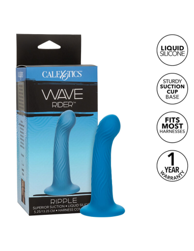 CALEXOTICS - WAVE RIDER RIPPLE PLUG ANAL AZUL