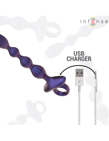 INTENSE - JACKIE PLUG ANAL VIBRADOR MODELO 1 CONTROL REMOTO