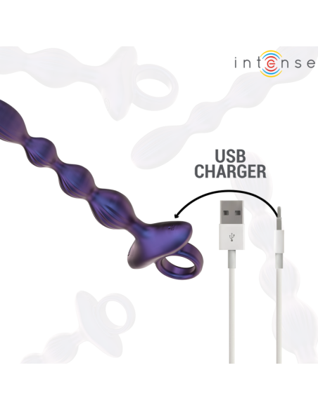 INTENSE - JACKIE PLUG ANAL VIBRADOR MODELO 1 CONTROL REMOTO