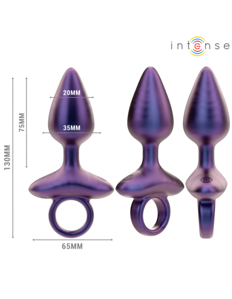 INTENSE - MICHAEL PLUG ANAL VIBRADOR MODELO 2 CONTROL REMOTO
