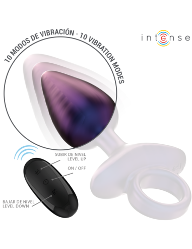 INTENSE - MICHAEL PLUG ANAL VIBRADOR MODELO 2 CONTROL REMOTO
