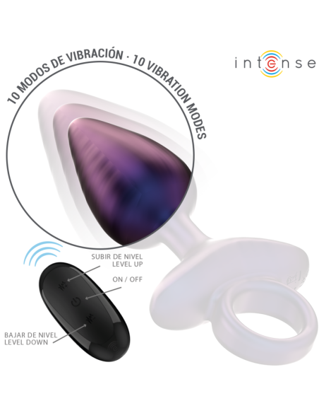 INTENSE - MICHAEL PLUG ANAL VIBRADOR MODELO 2 CONTROL REMOTO