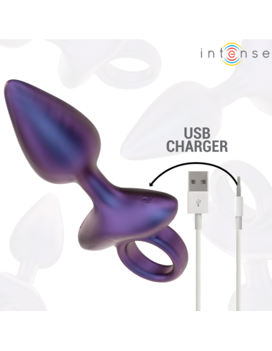 INTENSE - MICHAEL PLUG ANAL VIBRADOR MODELO 2 CONTROL REMOTO