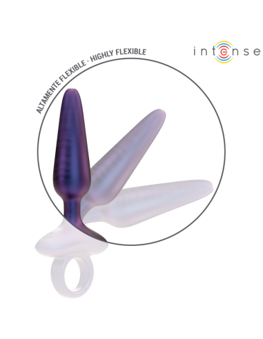 INTENSE - MARLON PLUG ANAL VIBRADOR MODELO 4 CONTROL REMOTO