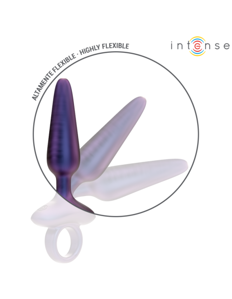 INTENSE - MARLON PLUG ANAL VIBRADOR MODELO 4 CONTROL REMOTO