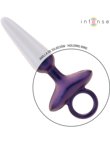 INTENSE - MARLON PLUG ANAL VIBRADOR MODELO 4 CONTROL REMOTO