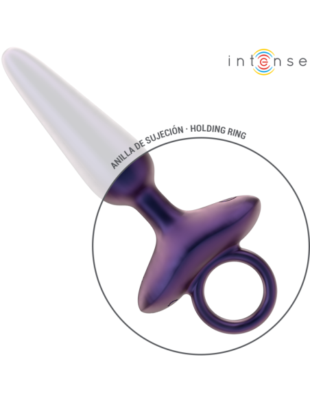 INTENSE - MARLON PLUG ANAL VIBRADOR MODELO 4 CONTROL REMOTO