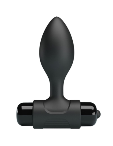 PRETTY LOVE - VIBRA BUTT PLUG ANAL 10 VIBRACIONES NEGRO