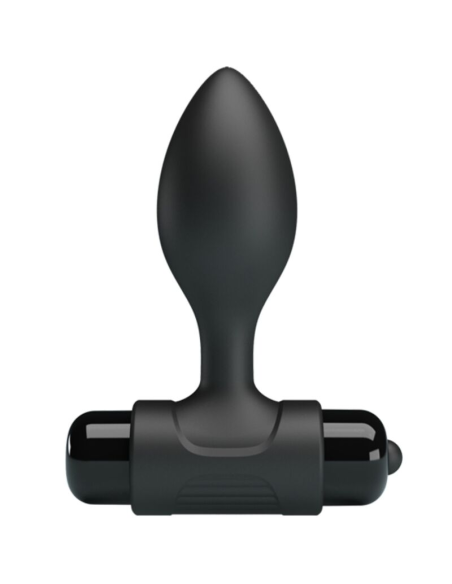 PRETTY LOVE - VIBRA BUTT PLUG ANAL 10 VIBRACIONES NEGRO