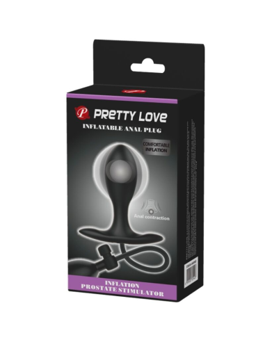 PRETTY LOVE - PLUG ANAL INFLABLE NEGRO