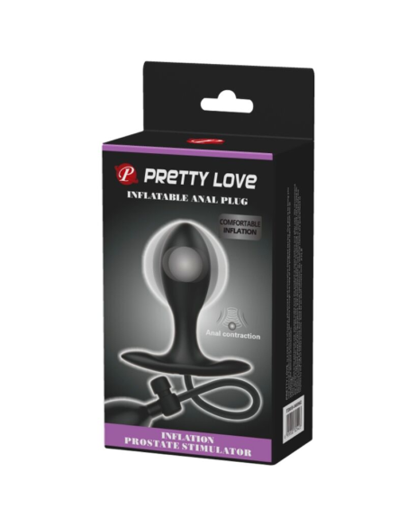 PRETTY LOVE - PLUG ANAL INFLABLE NEGRO