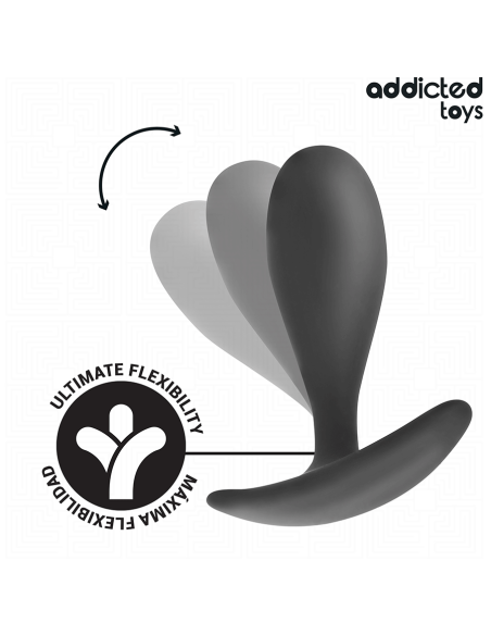 ADDICTED TOYS - SET DE 3 PLUG ANAL SILICONA MODELO 2