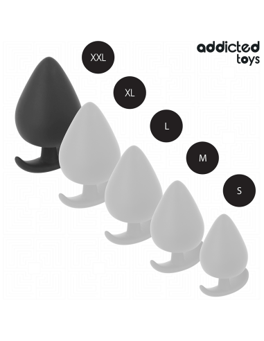 ADDICTED TOYS - PLUG ANAL SILICONA TALLA XXL 11 CM