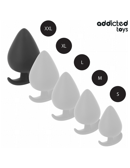 ADDICTED TOYS - PLUG ANAL SILICONA TALLA XXL 11 CM