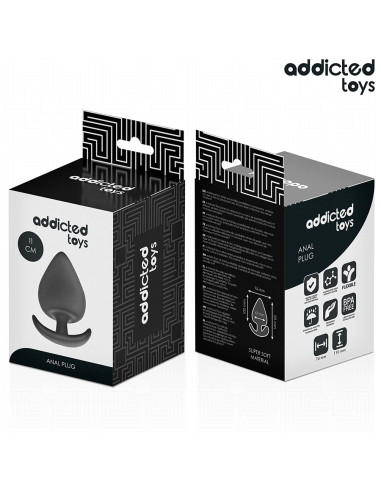 ADDICTED TOYS - PLUG ANAL SILICONA TALLA XXL 11 CM