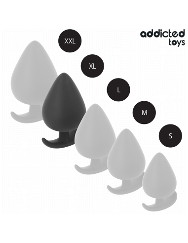 ADDICTED TOYS - PLUG ANAL SILICONA TALLA XL 9.5 CM