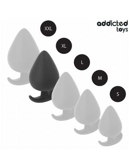 ADDICTED TOYS - PLUG ANAL SILICONA TALLA XL 9.5 CM