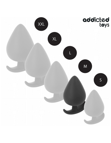 ADDICTED TOYS - PLUG ANAL SILICONA TALLA M 6,6 CM
