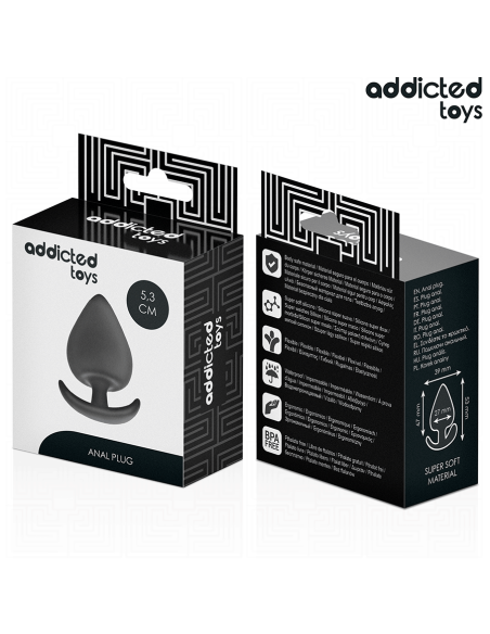 ADDICTED TOYS - PLUG ANAL SILICONA TALLA S 5,3 CM