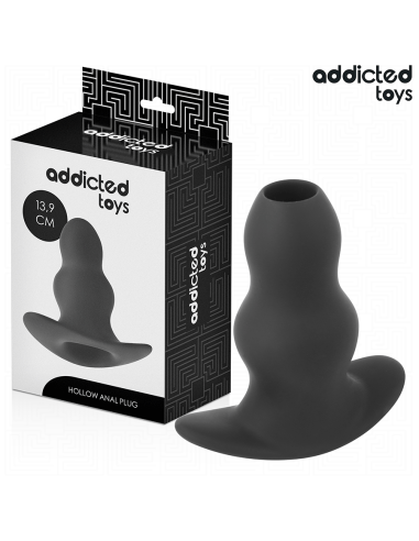 ADDICTED TOYS - PLUG ANAL HUECO SILICONA TALLA XL 13,9 CM