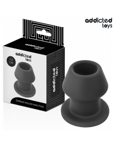 ADDICTED TOYS - PLUG ANAL HUECO EXTREM SILICONA TALLA S 7,5 CM