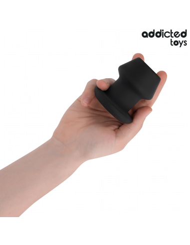 ADDICTED TOYS - PLUG ANAL HUECO EXTREM SILICONA TALLA S 7,5 CM