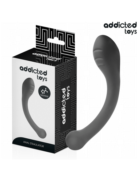 ADDICTED TOYS - ESTIMULADOR ANAL DOBLE SILICONA 18 CM