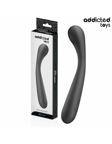 ADDICTED TOYS - MASAJEADOR ANAL DOBLE SILICONA 22,5 CM