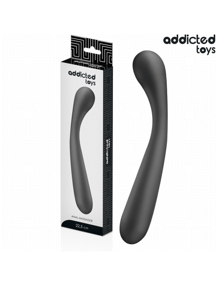ADDICTED TOYS - MASAJEADOR ANAL DOBLE SILICONA 22,5 CM