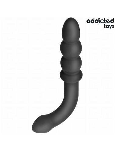 ADDICTED TOYS - MASAJEADOR ANAL DOBLE SILICONA 16,5 CM