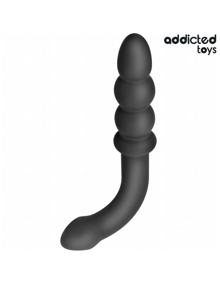 ADDICTED TOYS - MASAJEADOR ANAL DOBLE SILICONA 16,5 CM
