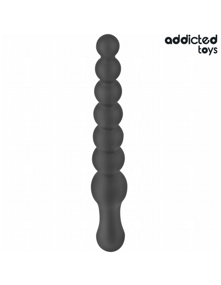 ADDICTED TOYS - MASAJEADOR ANAL DOBLE SILICONA 24 CM
