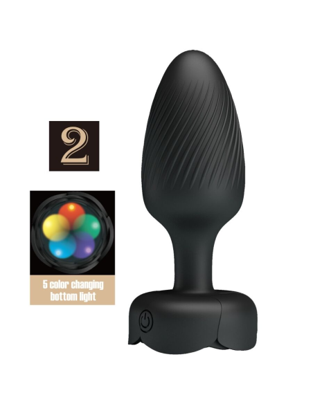 PRETTY LOVE - VARIAN PLUG ANAL CON LUZ LED 10.8 CM