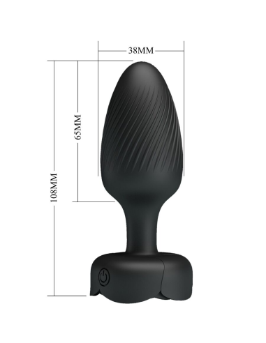 PRETTY LOVE - VARIAN PLUG ANAL CON LUZ LED 10.8 CM