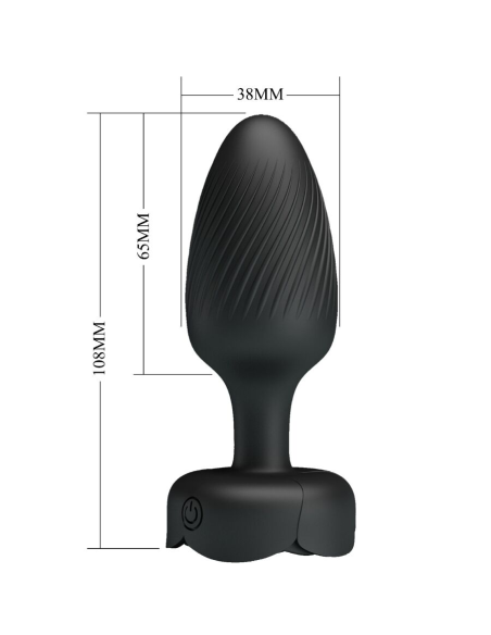 PRETTY LOVE - VARIAN PLUG ANAL CON LUZ LED 10.8 CM
