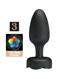 PRETTY LOVE - OSBORN PLUG ANAL CON LUZ LED 9.8 CM