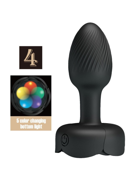 PRETTY LOVE - OLMAN PLUG ANAL CON LUZ LED 8.8 CM