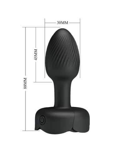 PRETTY LOVE - OLMAN PLUG ANAL CON LUZ LED 8.8 CM