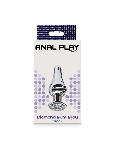 TOYJOY - ANAL PLAY DIAMANTE BUM BIJOU PLUG ANAL PEQUEÑO
