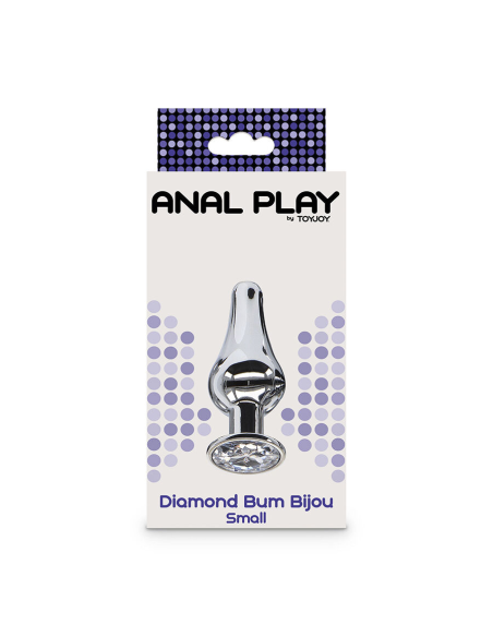 TOYJOY - ANAL PLAY DIAMANTE BUM BIJOU PLUG ANAL PEQUEÑO