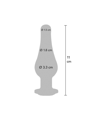 TOYJOY - ANAL PLAY DIAMANTE BUM BIJOU PLUG ANAL MEDIANO