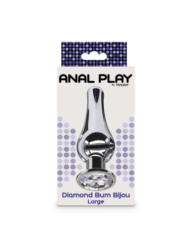 TOYJOY - ANAL PLAY DIAMANTE BUM BIJOU PLUG ANAL GRANDE