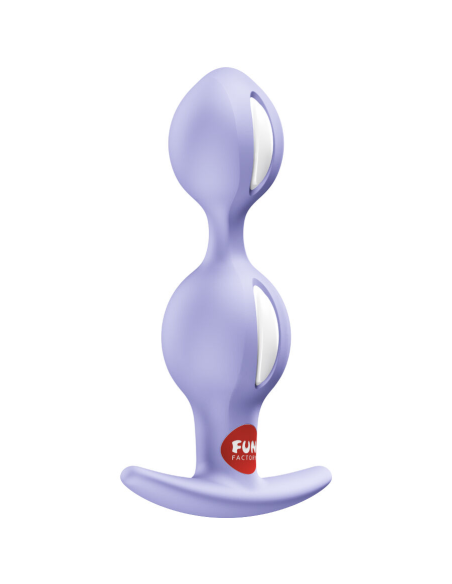 FUN FACTORY - B-BALLS DÚO PLUG ANAL VIOLETA
