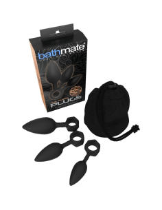 BATHMATE - KIT DE ENTRENAMIENTO 3 PLUGS ANALES