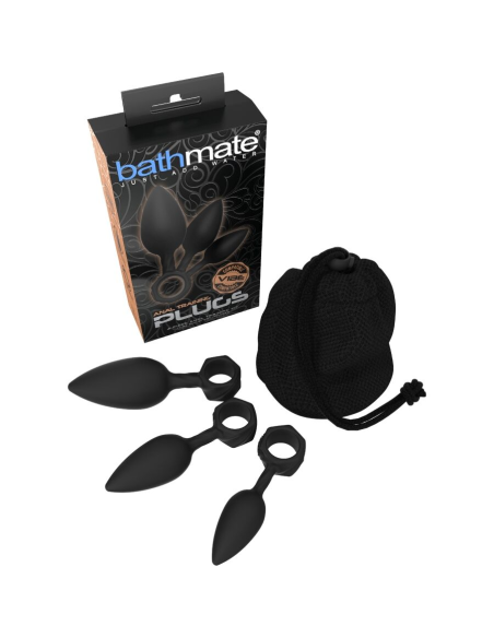 BATHMATE - KIT DE ENTRENAMIENTO 3 PLUGS ANALES