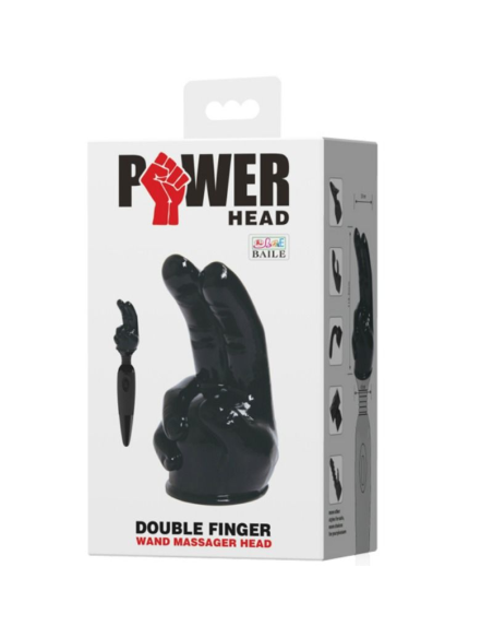 BAILE - POWER HEADCABEZAL INTERCAMBIABLE PARA MASAJEADOR DISEÑO MANO