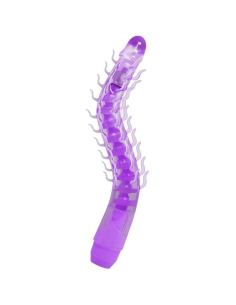 BAILE - FLEXI VIBE SENSUAL SPINE BENDABLE VIBRATING DILDO LILA 23.5 CM