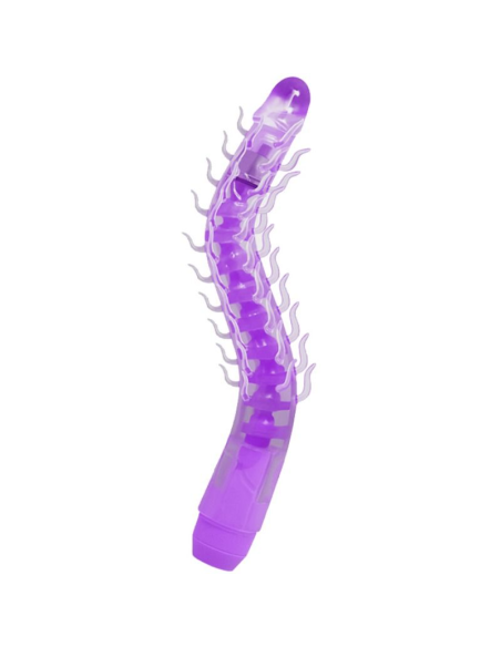 BAILE - FLEXI VIBE SENSUAL SPINE BENDABLE VIBRATING DILDO LILA 23.5 CM