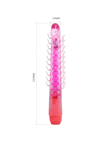 BAILE - FLEXI VIBE SENSUAL SPINE BENDABLE VIBRATING DILDO LILA 23.5 CM