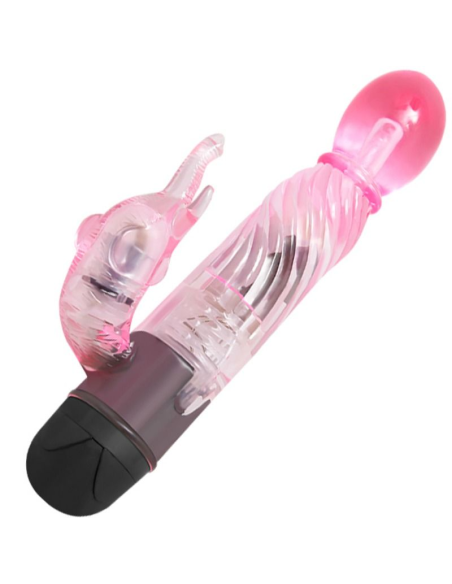 BAILE - GIVE YOU A KIND OF LOVER VIBRADOR CON RABBIT ROSA 10 MODOS